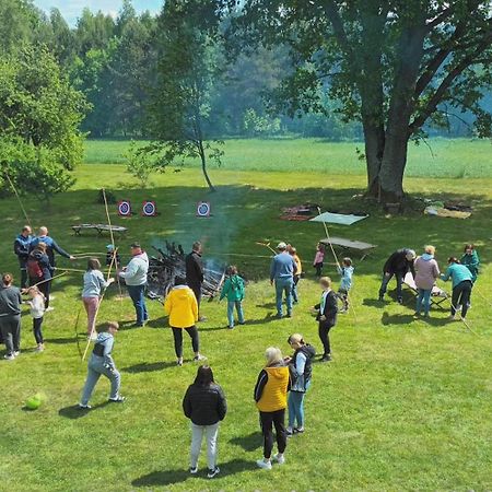 Malinada-Kaimo Sodyba Villa Salcininkai Exteriör bild