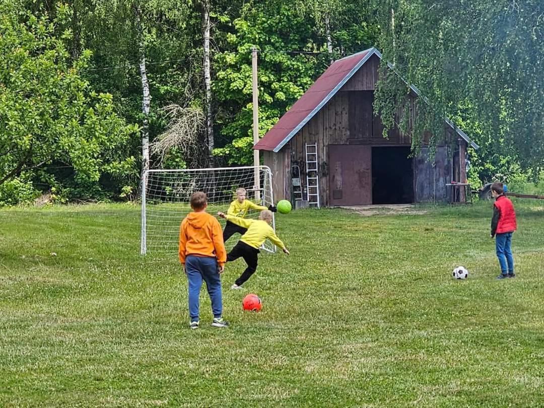 Malinada-Kaimo Sodyba Villa Salcininkai Exteriör bild