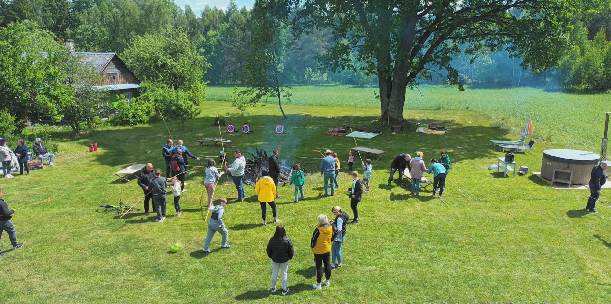 Malinada-Kaimo Sodyba Villa Salcininkai Exteriör bild